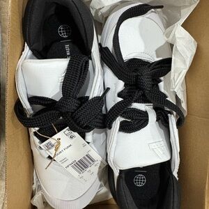 Adidas Court Funk White and Black Sneakers